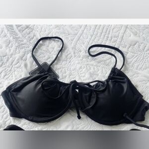 NWT Black Women's Bikini Top